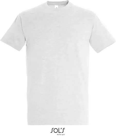 Sol's Ανδρικό Διαφημιστικό T-shirt Κοντομάνικο Σταχτί