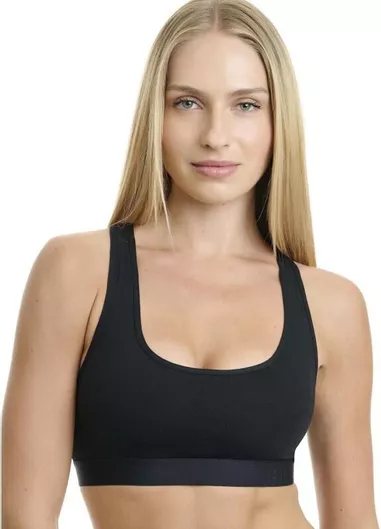 Walk Γυναικείο Μπουστάκι Μαύρο