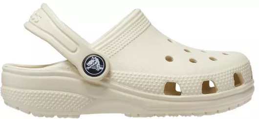 Crocs Classic Clog T Παιδικά Ανατομικά Σαμπό Θαλάσσης Μπεζ