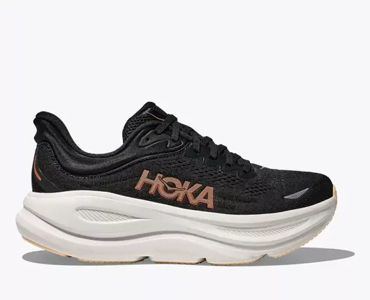 Hoka Bondi 9 Γυναικεία Αθλητικά Παπούτσια Running Black / Gold 