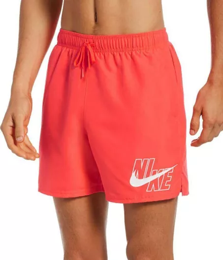 Nike 5" Volley Ανδρικό Μαγιό Σορτς Bright Crimson