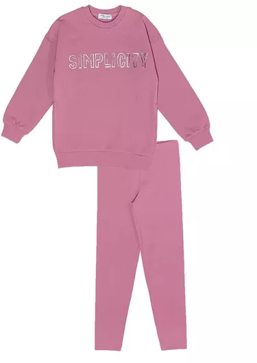 Action Sportswear Σετ Χειμερινό 2τμχ Ροζ
