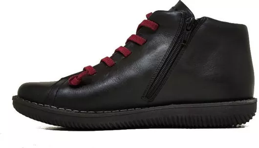 Chacal Δερμάτινα Γυναικεία Μποτάκια Δέρμα NEGRO