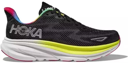 Hoka Clifton 9 Ανδρικά Αθλητικά Παπούτσια Running Black Rainbow