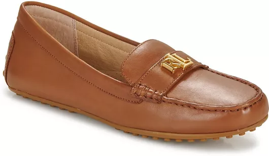 Ralph Lauren Γυναικεία Μοκασίνια Καφέ