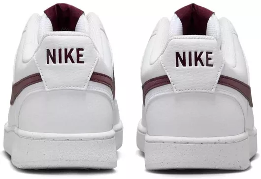 Nike White / Burgundy Crush