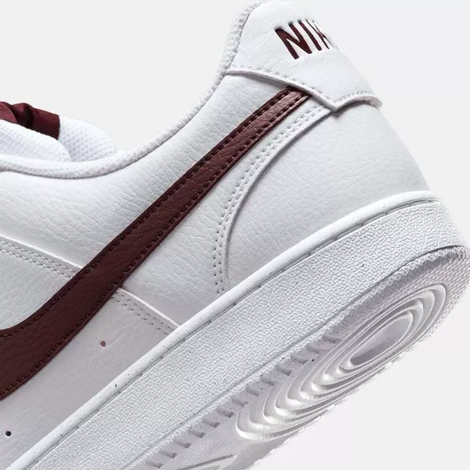 Nike White / Burgundy Crush