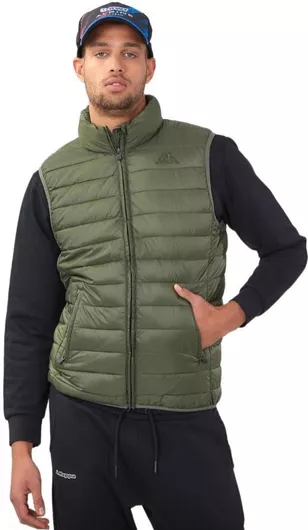 Kappa Αμάνικο Μπουφάν Χακί