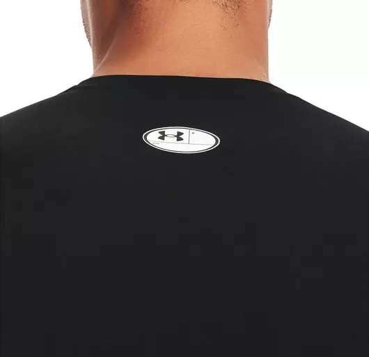 Under Armour HeatGear Ανδρική Ισοθερμική Μακρυμάνικη Μπλούζα Compression Μαύρο