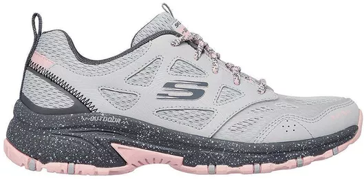Skechers Hillcrest Pure Escapade Γυναικεία Αθλητικά Παπούτσια Trail Running Grey / Pink