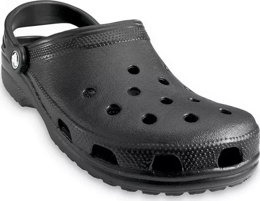 Crocs Classic Ανατομικά Σαμπό Μαύρο