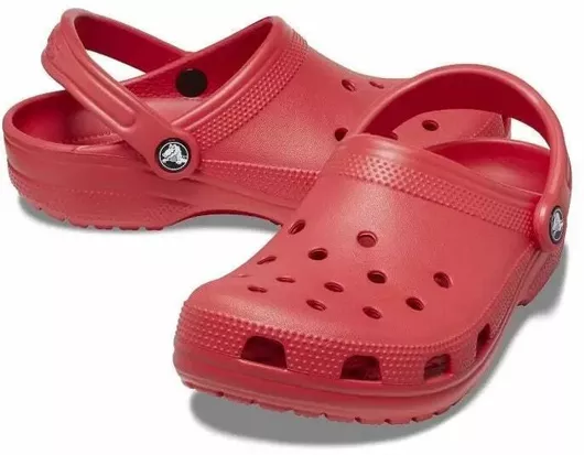 Crocs Classic Ανατομικά Σαμπό Κόκκινο