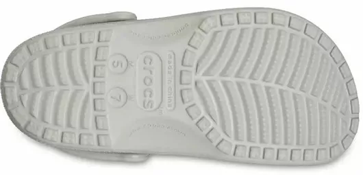 Crocs Classic Clog Σαμπό Γκρι