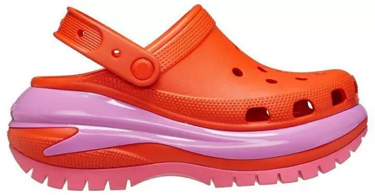Crocs Mega Crush Γυναικεία Σαμπό Κόκκινο
