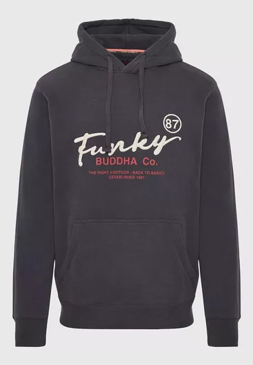 Funky Buddha Φούτερ Ανθρακί