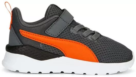 Puma Anzarun Lite Αθλητικά Παιδικά Παπούτσια Running με Σκρατς Grey / Orange