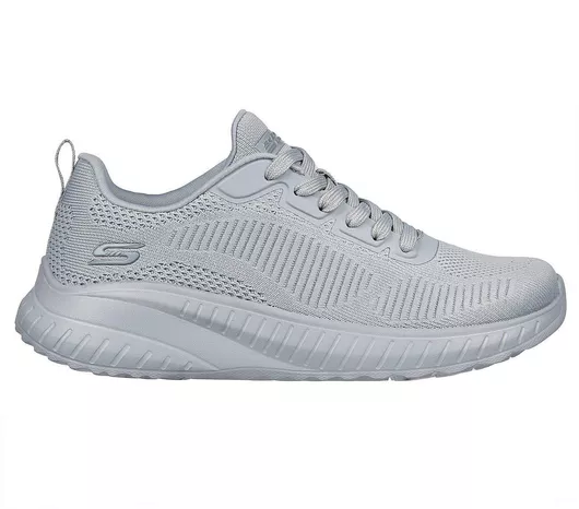 Skechers Bobs Squad Chaos - Face Off Light Grey