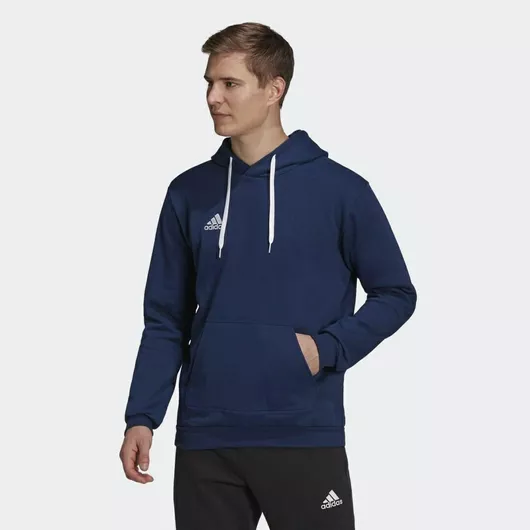 adidas Entrada 22 Φούτερ Fleece με Κουκούλα Navy Μπλε