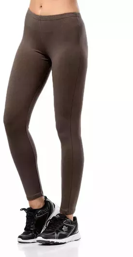 Bodymove Γυναικείο Μακρύ Κολάν Καφέ