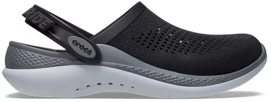 Crocs Literide 360 Ανατομικά Σαμπό Μαύρο