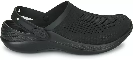 Crocs LiteRide 360 Ανατομικά Σαμπό Μαύρο