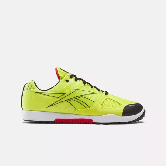 Reebok Nano 2.0 Ανδρικά Αθλητικά Παπούτσια Crossfit Hyper Green / Vector Red / Core Black