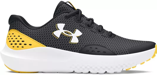 Under Armour Surge 4 Αθλητικά Παιδικά Παπούτσια Running με Κορδόνια Μαύρο