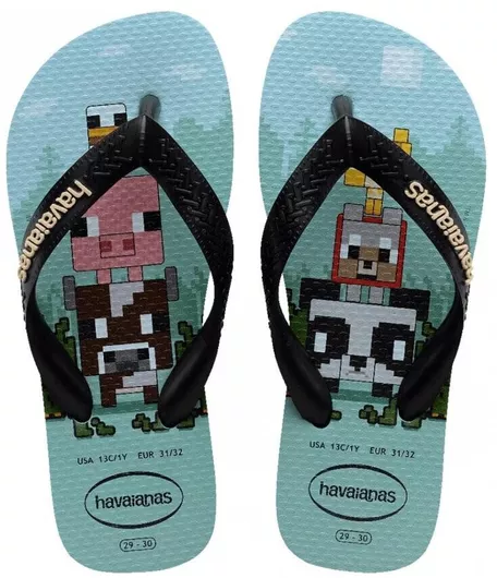 Havaianas Παιδικές Σαγιονάρες Minecraft Λιλά Kids