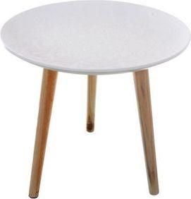 Τραπεζάκι Σαλονιού Τραπέζι Σαλονιού Βοηθητικό 669315 MDF Φυσικό Ø495x40cm