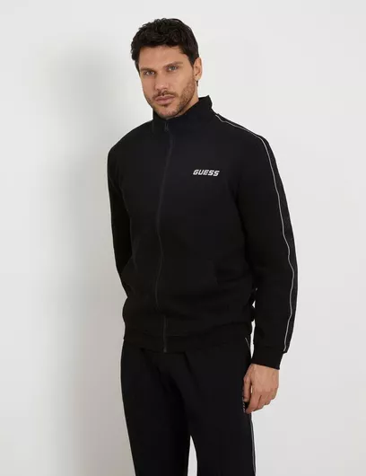 Guess Φούτερ Μαύρο