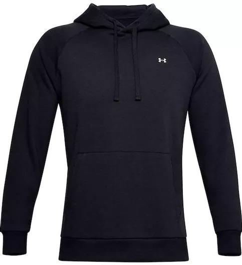 Under Armour Rival Φούτερ Fleece με Κουκούλα Μαύρο