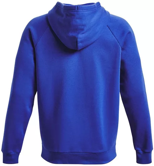 Under Armour Rival Φούτερ Fleece με Κουκούλα Μπλε