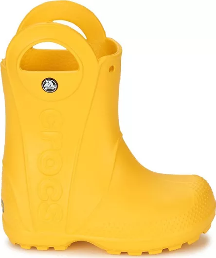 Crocs Παιδικές Γαλότσες Handle It Κίτρινο
