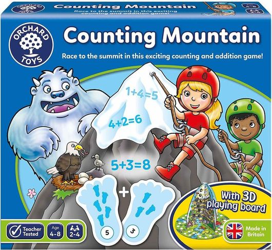Επιτραπέζιο Παιχνίδι Counting Mountain για 2-4 Παίκτες 4+ Ετών (EN) Orchard
