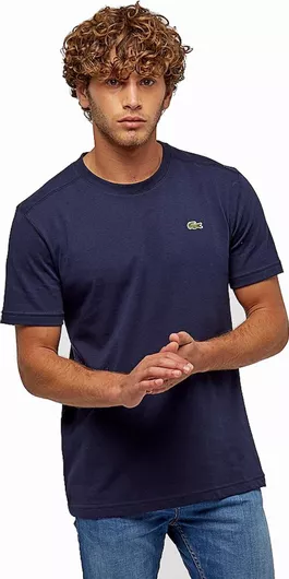 Lacoste Technical Jersey Αθλητικό T-shirt Navy Μπλε