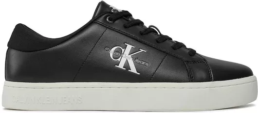 Calvin Klein Classic Cupsole Low Lace Up Black / Bright White