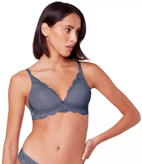 Triumph Amourette Charm Μπλε Ραφ Minimizer Σουτιέν & χωρίς Μπανέλες