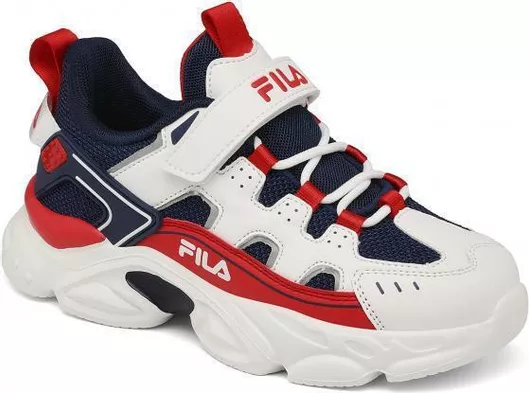Fila Παιδικά Sneakers με Σκρατς Λευκό