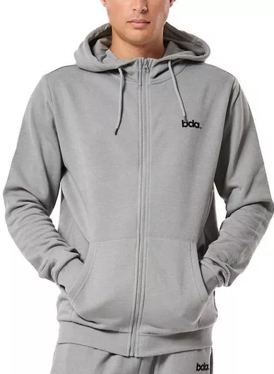 Body Action Φούτερ Fleece Silver Grey