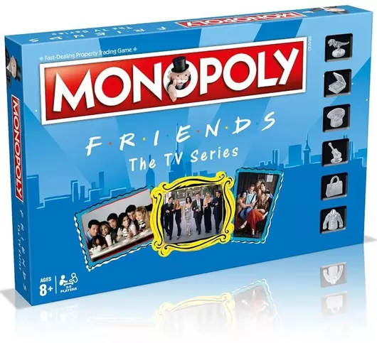Επιτραπέζιο Παιχνίδι Winning Moves Monopoly Friends για 2-6 Παίκτες 8+ Ετών