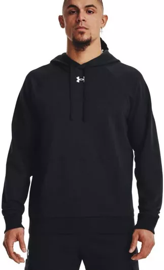 Under Armour Rival Φούτερ Fleece με Κουκούλα μαύρο