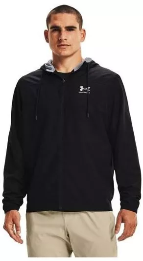 Under Armour Sportstyle Αθλητικό Μπουφάν Αντιανεμικό Μαύρο