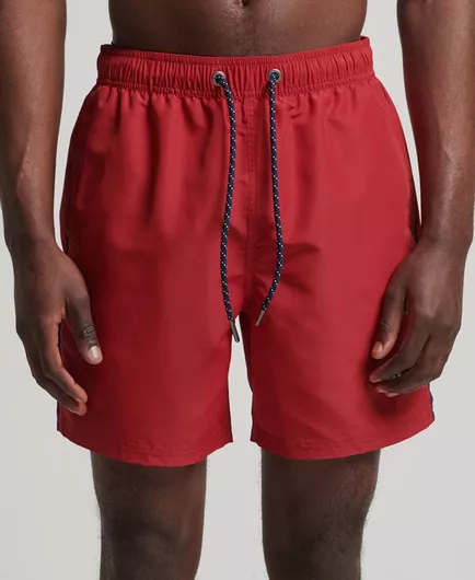 Superdry Ανδρικό Μαγιό Σορτς Κόκκινο