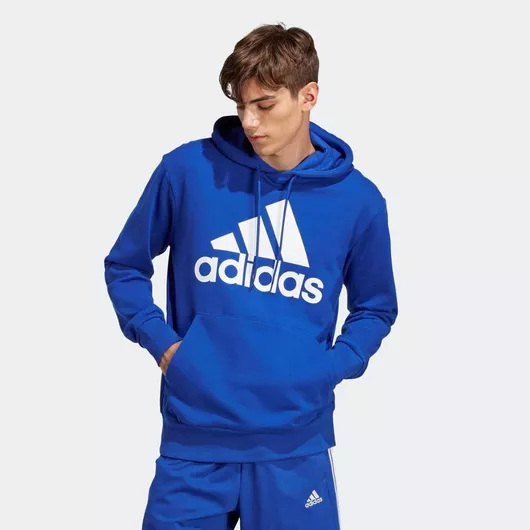 adidas Φούτερ με Κουκούλα Μπλε