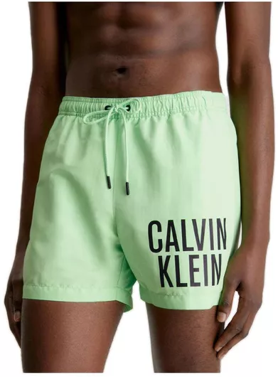 Calvin Klein Ανδρικό Μαγιό Σορτς Medium Drawstring Intense Πράσινο