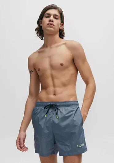 Hugo Boss Ανδρικό Μαγιό Σορτς Μπλε