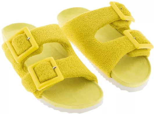 Colors Of California HC.BIO310 Γυναικεία Σανδάλια Κίτρινο