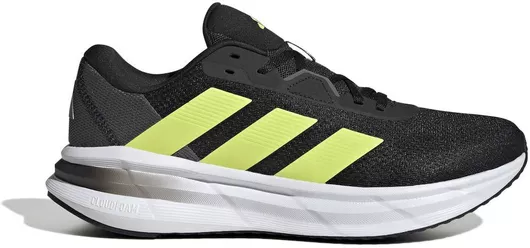 adidas Galaxy 7 Ανδρικά Αθλητικά Παπούτσια Running Core Black / Pulse Lime / Grey Five