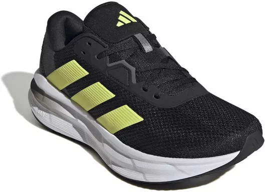 adidas Galaxy 7 Ανδρικά Αθλητικά Παπούτσια Running Core Black / Pulse Lime / Grey Five