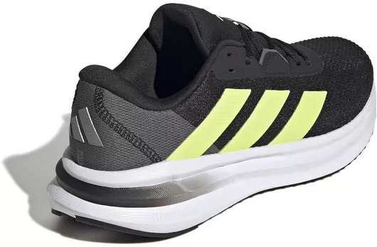 adidas Galaxy 7 Ανδρικά Αθλητικά Παπούτσια Running Core Black / Pulse Lime / Grey Five